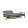 Innovation Living Dublexo Frej Sofa Bed Oak- Mixed Dance Grey- Half Folded