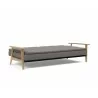 Innovation Living Dublexo Frej Sofa Bed Oak- Mixed Dance Grey-  Folded - Innovation Living Dublexo Frej Sofa Bed Oak- Mixed Dance Grey-  Folded