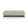 Innovation Living Dublexo Frej Sofa Bed Oak- Mixed Dance Natural-Back - Innovation Living Dublexo Frej Sofa Bed Oak- Mixed Dance Natural-Back