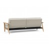 Innovation Living Dublexo Frej Sofa Bed Oak- Mixed Dance NaturalSide Back 