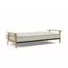 Innovation Living Dublexo Frej Sofa Bed Oak- Mixed Dance Natural-Folded - Innovation Living Dublexo Frej Sofa Bed Oak- Mixed Dance Natural-Folded