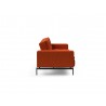 Innovation Living Dublexo Pin Sofa Bed With Arms - Elegance Paprika - Side View