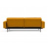 Innovation Living Dublexo Pin Arms Sofa Bed-Elegance Burned Curry-Full Back