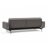 Innovation Living Dublexo Pin Arms Sofa Bed - Mixed Dance Grey - Angled Back view
