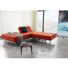 Innovation Living Dublexo Stainless Steel Chair-Elegance Paprika- Folded 