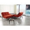 Innovation Living Dublexo Stainless Steel Chair-Elegance Paprika- Set Side View