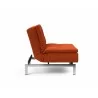Innovation Living Dublexo Stainless Steel Chair-Elegance Paprika-Side View - Innovation Living Dublexo Stainless Steel Chair-Elegance Paprika-Side View