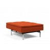 Innovation Living Dublexo Stainless Steel Chair-Elegance Paprika-Folded View