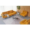 Innovation Living Dublexo Stainless Steel Chair-Elegance Burned Curry-Top Close View
