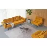 Innovation Living Dublexo Stainless Steel Chair-Elegance Burned Curry-Top Close View - Innovation Living Dublexo Stainless Steel Chair-Elegance Burned Curry-Top Close View