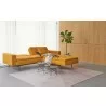 Innovation Living Dublexo Stainless Steel Chair-Elegance Burned Curry-Sofabed with Folded Chair - Innovation Living Dublexo Stainless Steel Chair-Elegance Burned Curry-Sofabed with Folded Chair