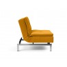Innovation Living Dublexo Stainless Steel Chair-Elegance Burned Curry-Side View