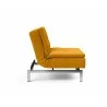 Innovation Living Dublexo Stainless Steel Chair-Elegance Burned Curry-Side View - Innovation Living Dublexo Stainless Steel Chair-Elegance Burned Curry-Side View