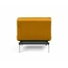 Innovation Living Dublexo Stainless Steel Chair-Elegance Burned Curry-Back View - Innovation Living Dublexo Stainless Steel Chair-Elegance Burned Curry-Back View