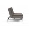 Innovation Living Dublexo Stainless Steel Chair-Mixed Dance Grey-Side View