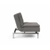 Innovation Living Dublexo Stainless Steel Chair-Mixed Dance Grey-Side View - Innovation Living Dublexo Stainless Steel Chair-Mixed Dance Grey-Side View