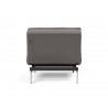 Innovation Living Dublexo Stainless Steel Chair-Mixed Dance Grey-Back View