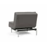 Innovation Living Dublexo Stainless Steel Chair-Mixed Dance Grey-Back Angle View - Innovation Living Dublexo Stainless Steel Chair-Mixed Dance Grey-Back Angle View