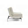 Innovation Living Dublexo Stainless Steel Chair-Mixed Dance Natural-Side View