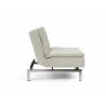 Innovation Living Dublexo Stainless Steel Chair-Mixed Dance Natural-Side View - Innovation Living Dublexo Stainless Steel Chair-Mixed Dance Natural-Side View