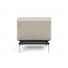Innovation Living Dublexo Stainless Steel Chair-Mixed Dance Natural-Back View