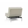 Innovation Living Dublexo Stainless Steel Chair-Mixed Dance Natural-Back Angle - Innovation Living Dublexo Stainless Steel Chair-Mixed Dance Natural-Back Angle