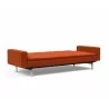 Innovation Living Dublexo Stainless Steel Sofa Bed With Arms-Elegance Paprika-Folded - Innovation Living Dublexo Stainless Steel Sofa Bed With Arms-Elegance Paprika-Folded