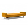 Innovation Living Dublexo Stainless Steel Sofa Bed With Arms-Elegance Burned Curry-Folded