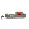 Innovation Living Dublexo Stainless Steel Sofa Bed With Arms-Mixed Dance Grey