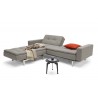 Innovation Living Dublexo Stainless Steel Sofa Bed With Arms-Mixed Dance Grey