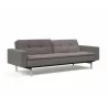 Innovation Living Dublexo Stainless Steel Sofa Bed With Arms-Mixed Dance Grey-Semi Folded - Innovation Living Dublexo Stainless Steel Sofa Bed With Arms-Mixed Dance Grey-Semi Folded