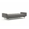 Innovation Living Dublexo Stainless Steel Sofa Bed With Arms-Mixed Dance Grey-Folded - Innovation Living Dublexo Stainless Steel Sofa Bed With Arms-Mixed Dance Grey-Folded