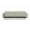 Innovation Living Dublexo Stainless Steel Sofa Bed With Arms-Mixed Dance Natural-Back View - Innovation Living Dublexo Stainless Steel Sofa Bed With Arms-Mixed Dance Natural-Back View