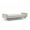 Innovation Living Dublexo Stainless Steel Sofa Bed With Arms-Mixed Dance Natural-Half Folded - Innovation Living Dublexo Stainless Steel Sofa Bed With Arms-Mixed Dance Natural-Half Folded