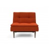 Innovation Living Dublexo Styletto Chair Dark Wood-Elegance Paprika-Front View