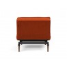 Innovation Living Dublexo Styletto Chair Dark Wood-Elegance Paprika-Back View