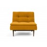 Innovation Living Dublexo Styletto Chair Dark Wood-Elegance Burned Curry-Front View