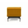 Innovation Living Dublexo Styletto Chair Dark Wood-Elegance Burned Curry-Back View - Innovation Living Dublexo Styletto Chair Dark Wood-Elegance Burned Curry-Back View