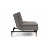 Innovation Living Dublexo Styletto Chair Dark Wood-Mixed Dance Grey-Side View