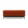 Innovation Living Dublexo Styletto Sofa Bed Dark Wood-Elegance Paprika-Back View - Innovation Living Dublexo Styletto Sofa Bed Dark Wood-Elegance Paprika-Back View