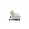 Innovation Living Dublexo Styletto Sofa Bed Dark Wood-Mixed Dance Natural-Side View