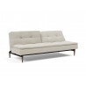 Innovation Living Dublexo Styletto Sofa Bed Dark Wood-Mixed Dance Natural-Semi Folded
