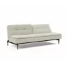 Innovation Living Dublexo Styletto Sofa Bed Dark Wood-Mixed Dance Natural-Semi Folded - Innovation Living Dublexo Styletto Sofa Bed Dark Wood-Mixed Dance Natural-Semi Folded