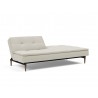 Innovation Living Dublexo Styletto Sofa Bed Dark Wood-Mixed Dance Natural-Half folded