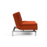 Innovation Living Dublexo Deluxe Chair in Elegance Paprika - Side View