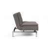 Innovation Living Dublexo Deluxe Chair in Mixed Dance Grey - Side Angled