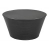 Durban Coffee Table Black - Angled 2