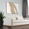 Sunpan Lean Sofa - Belfast Oatmeal - Lifestyle 2 - Sunpan Lean Sofa - Belfast Oatmeal - Lifestyle 2