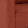 Sunpan Ryanne Armchair - Treasure Russet - Seat Closeup Angle