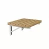 Anderson Teak Wall Mount Folding Chair I angular - Anderson Teak Wall Mount Folding Chair I angular